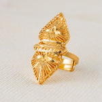 Traditional Ring (D67) - Silver 925 & Gold Plated