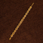 Casting Bracelet (D52) - Silver 925 & Gold Plated