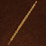 Casting Bracelet (D18) - Silver 925 & Gold Plated