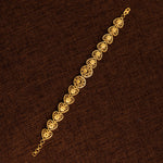 Casting Bracelet (D41) - Silver 925 & Gold Plated