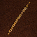 Casting Bracelet (D13) - Silver 925 & Gold Plated