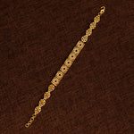 Casting Bracelet (D51) - Silver 925 & Gold Plated