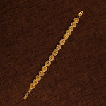 Casting Bracelet (D21) - Silver 925 & Gold Plated