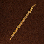 Casting Bracelet (D43) - Silver 925 & Gold Plated