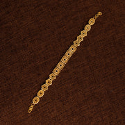 إسوارة كاستينغ (D43) - فضة عيار 925 ومطلية بالذهب