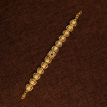 Casting Bracelet (D64) - Silver 925 & Gold Plated