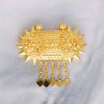 Traditional Hirz Pendant (D10) - Silver 925 & Gold Plated