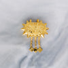 Traditional Hirz Pendant (D12) - Silver 925 & Gold Plated