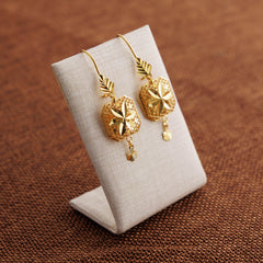 Frame Earrings 1 - 925 Silver & 24K Gold Plated