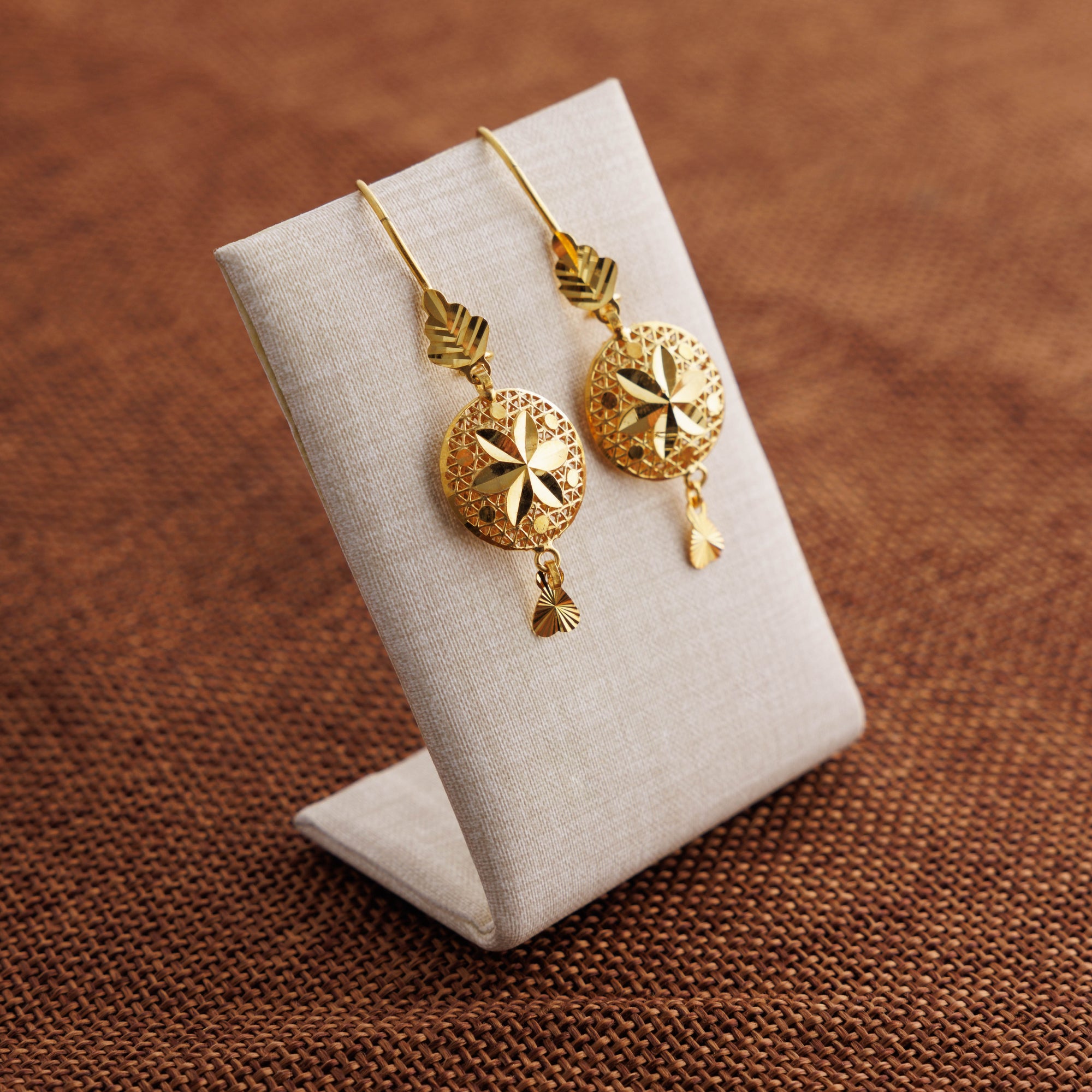 Sphere Earrings (D1) - Silver 925 & Gold Plated