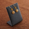 Kid's Clover Earrings (D1) - Silver 925 & Gold Plated