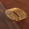 Laser Bangle (KD4) - Silver 925 & Gold Plated