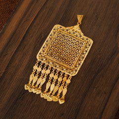 RP Pendant 42 - 925 Silver & 24K Gold Plated
