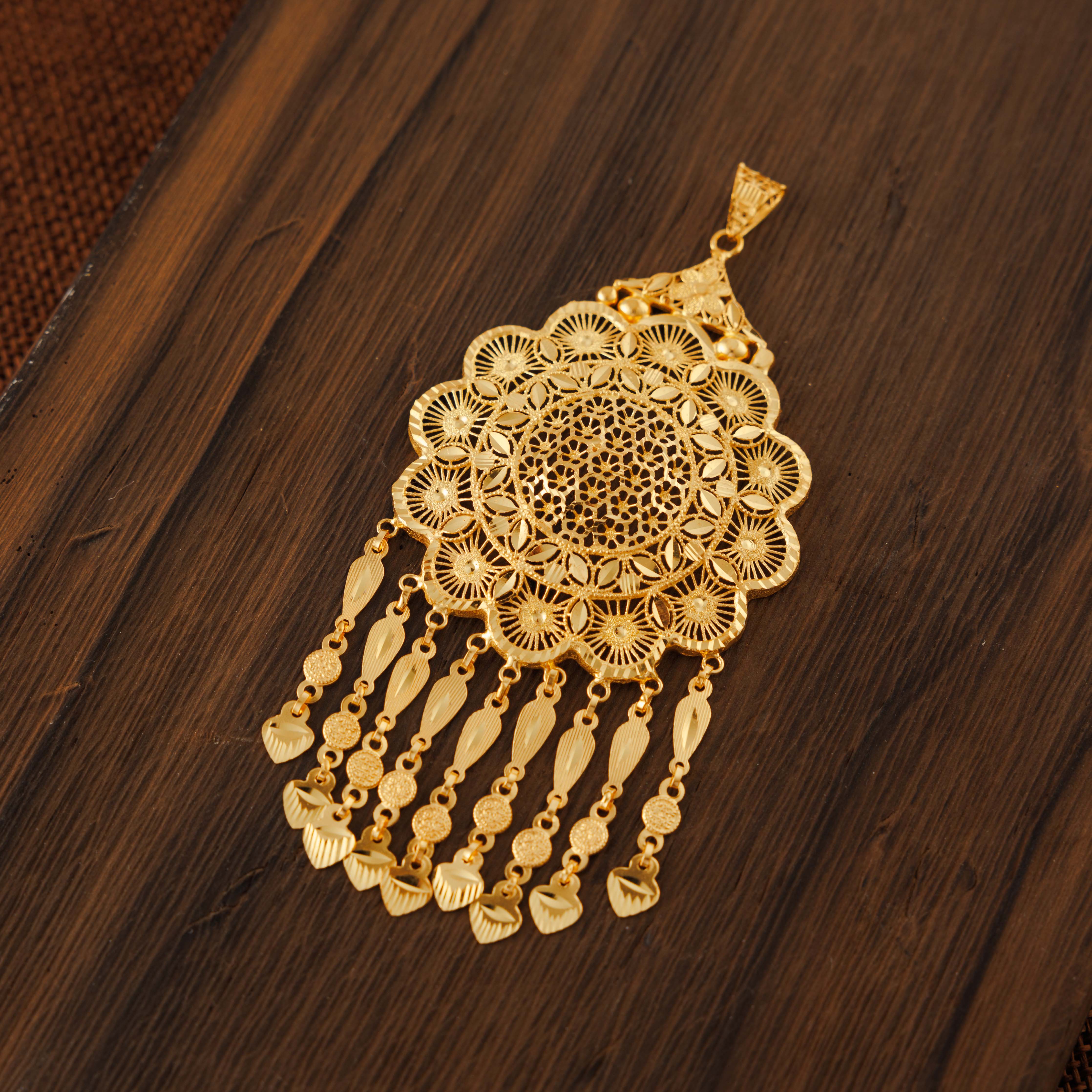 RP تعليقات (D31) - فضة 925 & مطلي بالذهب