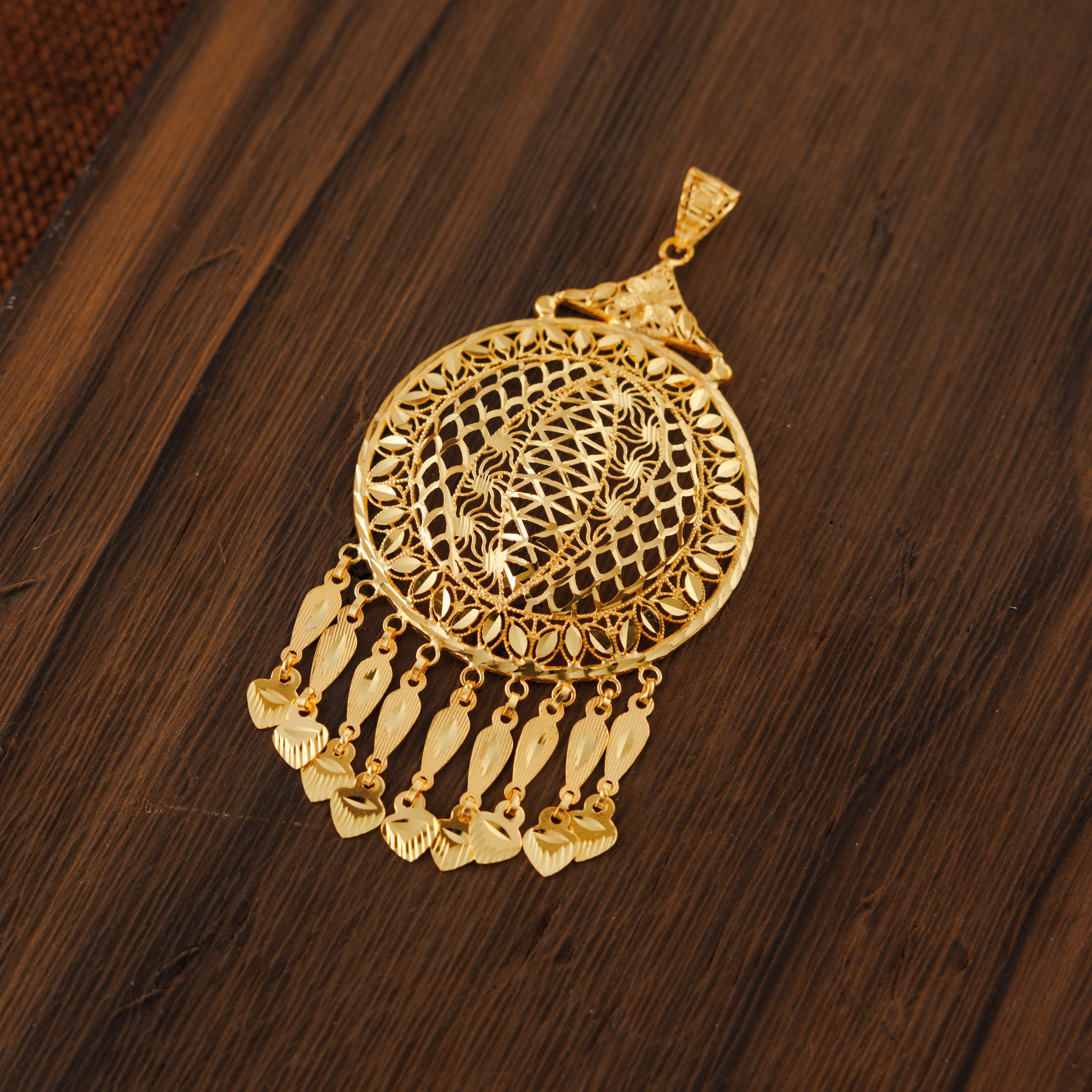 قلائد RP (D28) - فضة 925 ومطلّي بالذهب