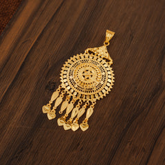 Casting Pendant 15 - 925 Silver & 24K Gold Plated