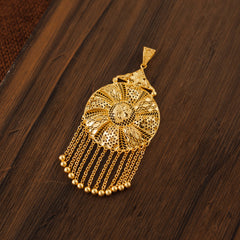 RP Pendant 30 - 925 Silver & 24K Gold Plated