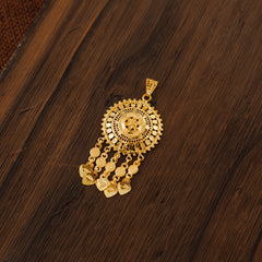 Kids Casting Pendant 2 - 925 Silver & 24K Gold Plated