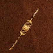 سوار Kid's Murabba & Chain - Silver 925 و Gold Plated