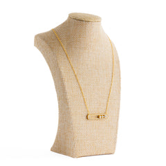 Choker Pendant 69 - 925 Silver & 24K Gold Plated