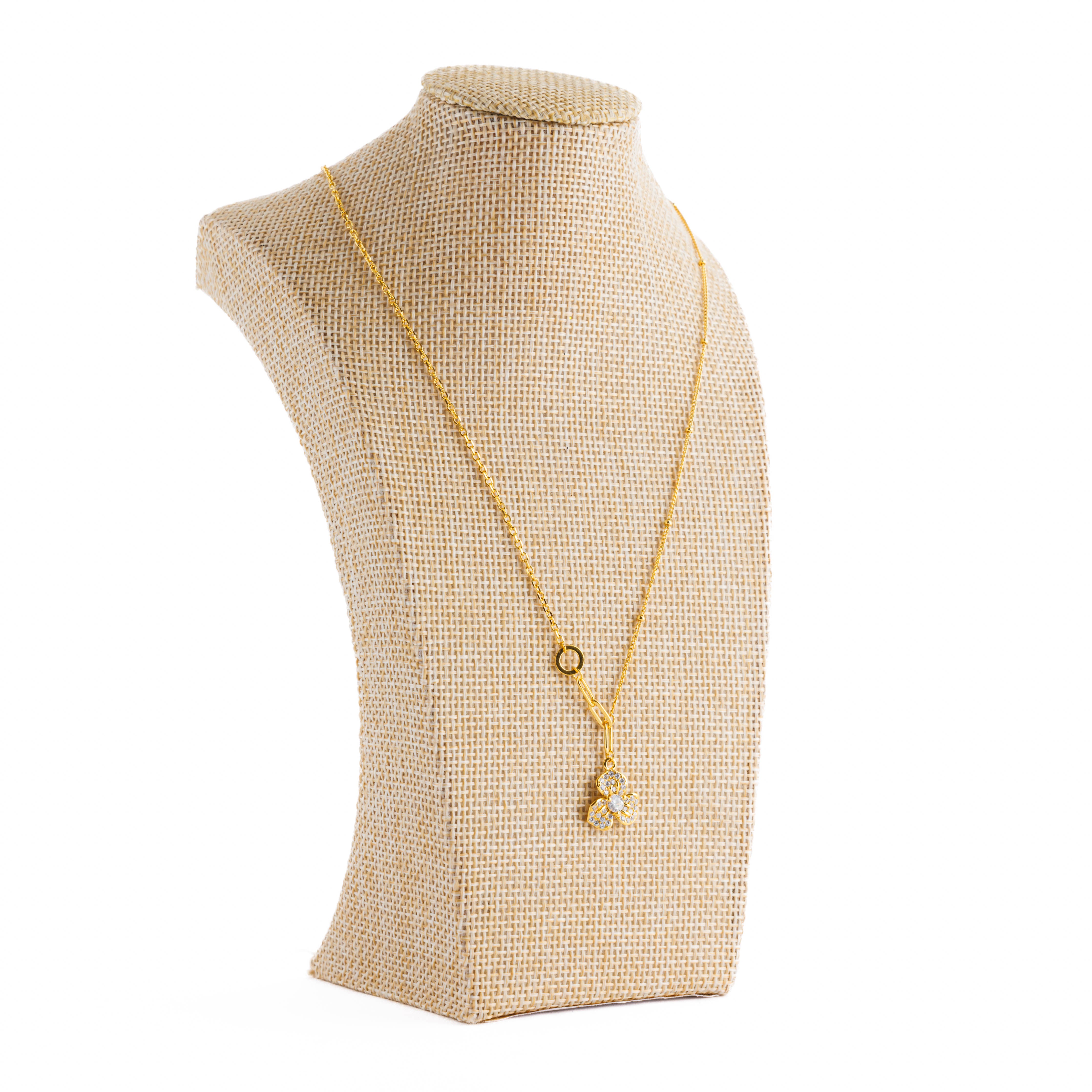Choker Pendant (D74) - 925 Silver & 24K Gold Plated