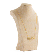 Choker Pendant (D41) - 925 Silver & 24K Gold Plated