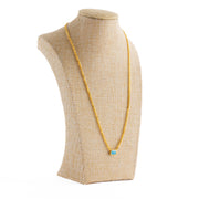 Choker Pendant (D48) - 925 Silver & 24K Gold Plated