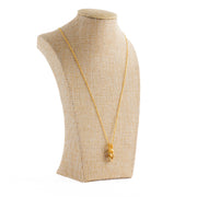 Choker Pendant (D62) - 925 Silver & 24K Gold Plated