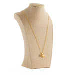 Choker Pendant (D75) - Silver 925 & Gold Plated