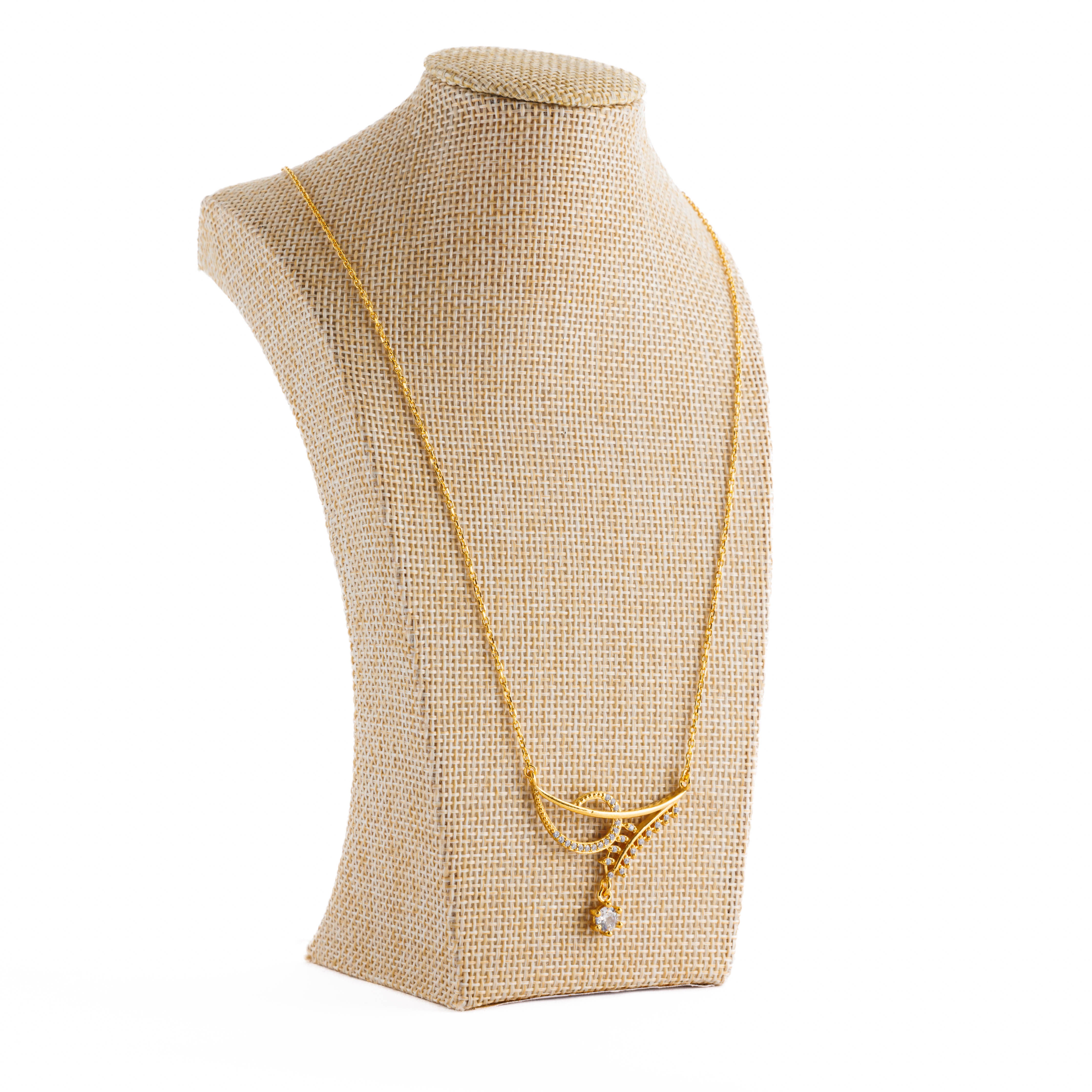 Choker Pendant (D63) - 925 Silver & 24K Gold Plated