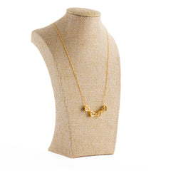 Choker Pendant 61 - 925 Silver & 24K Gold Plated