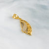 Zircon Pendant (D9) - Silver 925 & Gold Plated