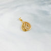 Zircon Kids Pendant (D7) - Silver 925 & Gold Plated