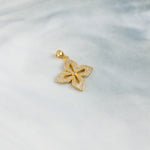 Zircon Kids Pendant (D10) - Silver 925 & Gold Plated