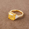 Fancy Ring (D7) - Silver 925 & Gold Plated