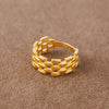 Turkish Ring (D1) - Silver 925 & Gold Plated