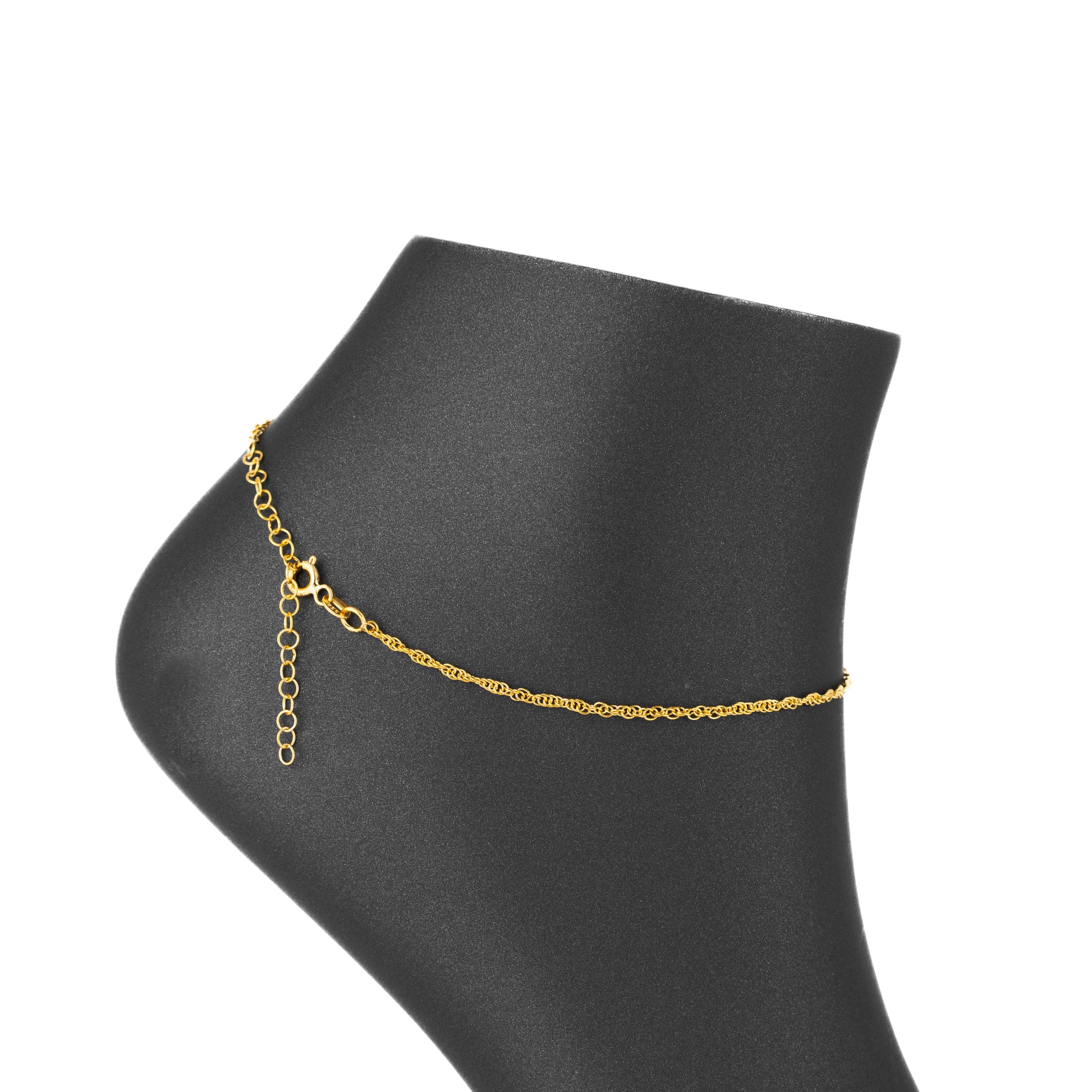 Anklet (D19) - Silver 925 & Gold Plated