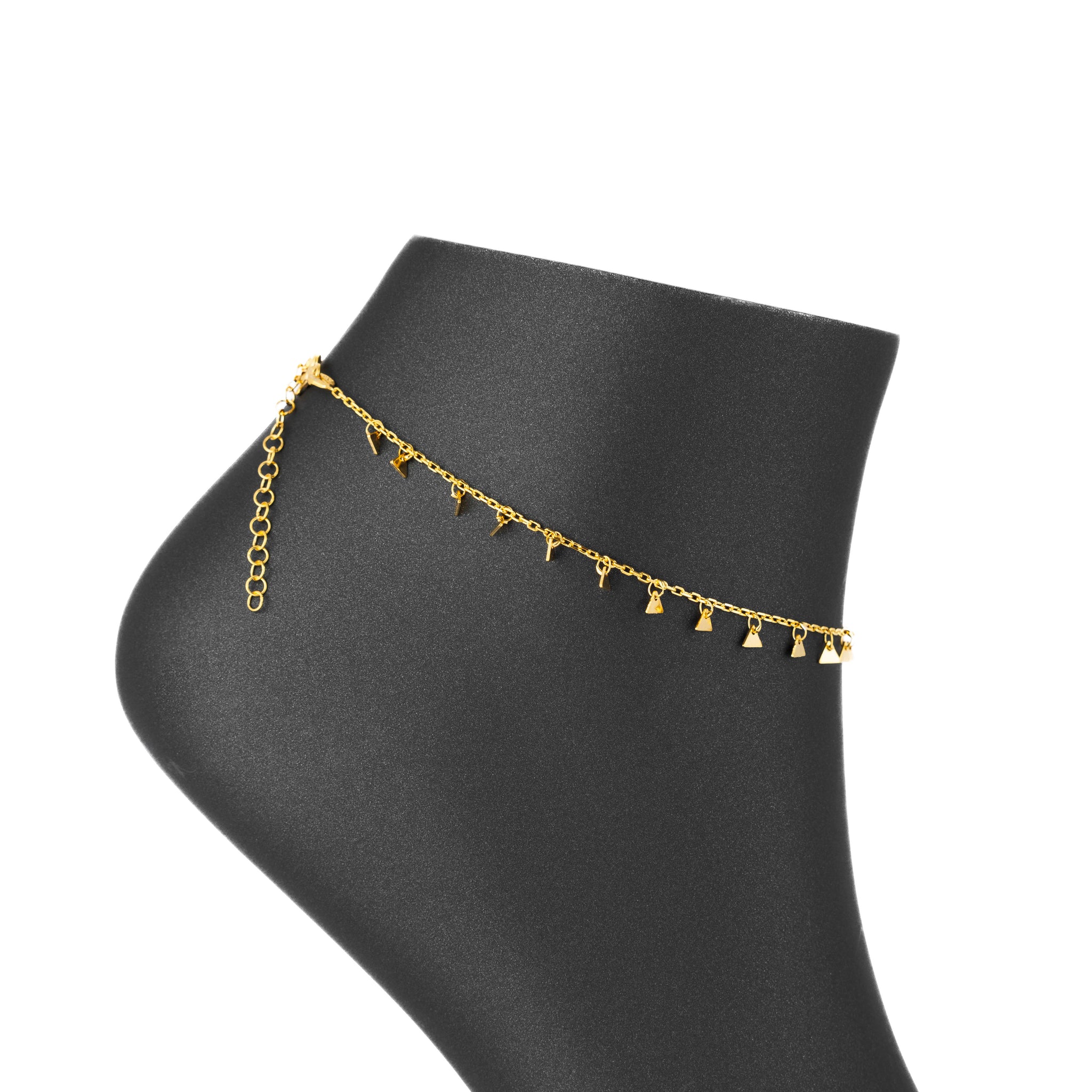 Anklet (D21) - Silver 925 & Gold Plated