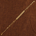 Turkish Bracelet (D21) - Silver 925 & Gold Plated