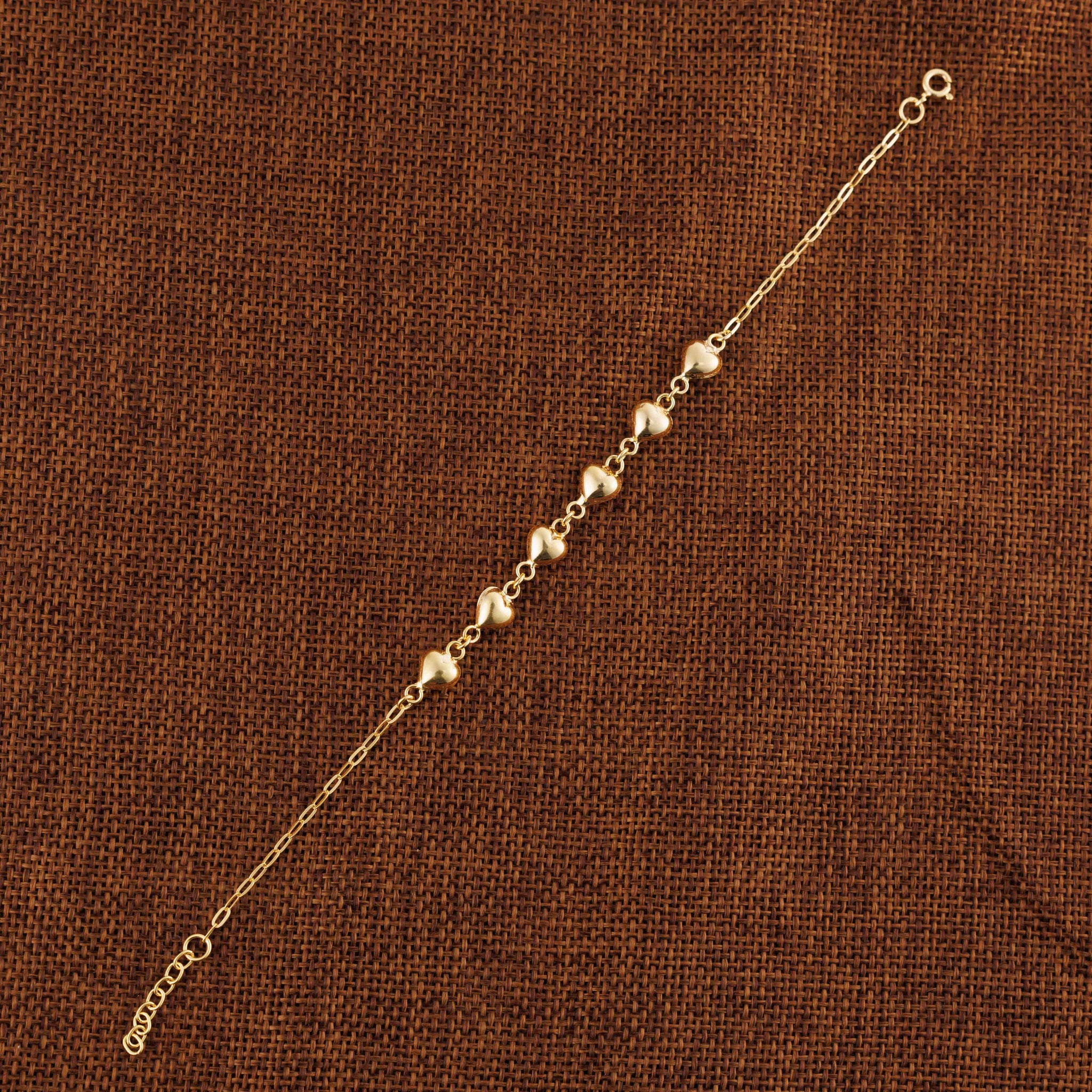 Turkish Bracelet (D15) - Silver 925 & Gold Plated