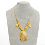 Traditional Necklace (D12)- Silver 925 & Gold Plated