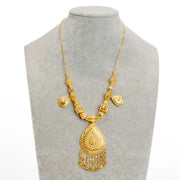 عقد تقليدي (D30) - فضة 925 & مطلي بالذهب