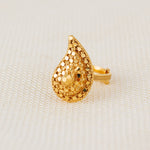 Traditional Ring (145) - Silver 925 & Gold Plated