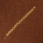 Casting Bracelet (D59) - Silver 925 & Gold Plated