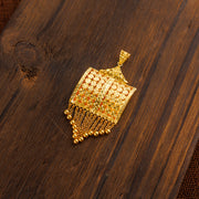 قلادة مربعة (D11) - Silver 925 و Gold Plated