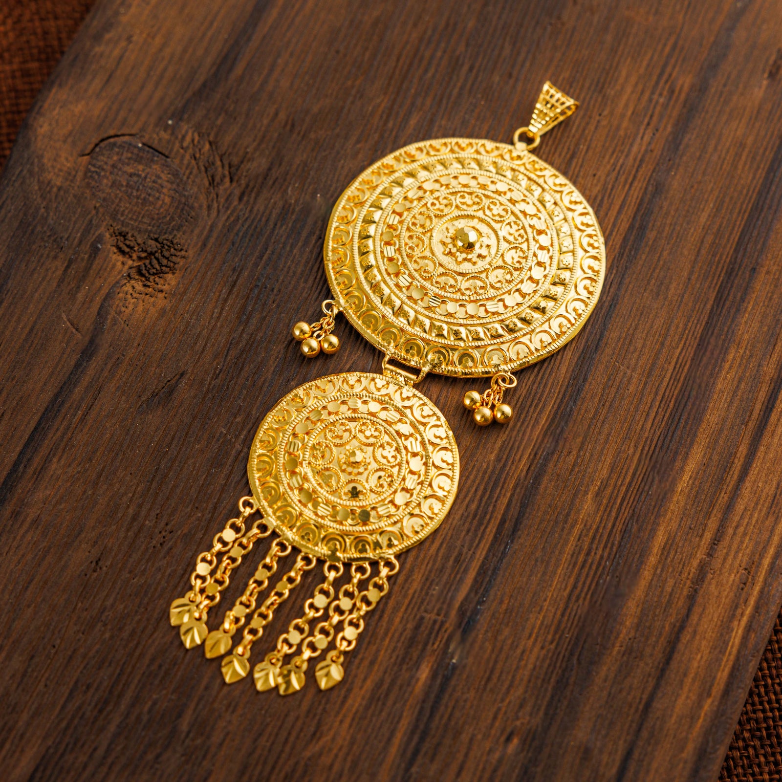 Traditional Pendants (D41) - Silver 925 & Gold Plated