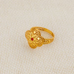 Four Petals Rings (D2) - Silver 925 & Gold Plated