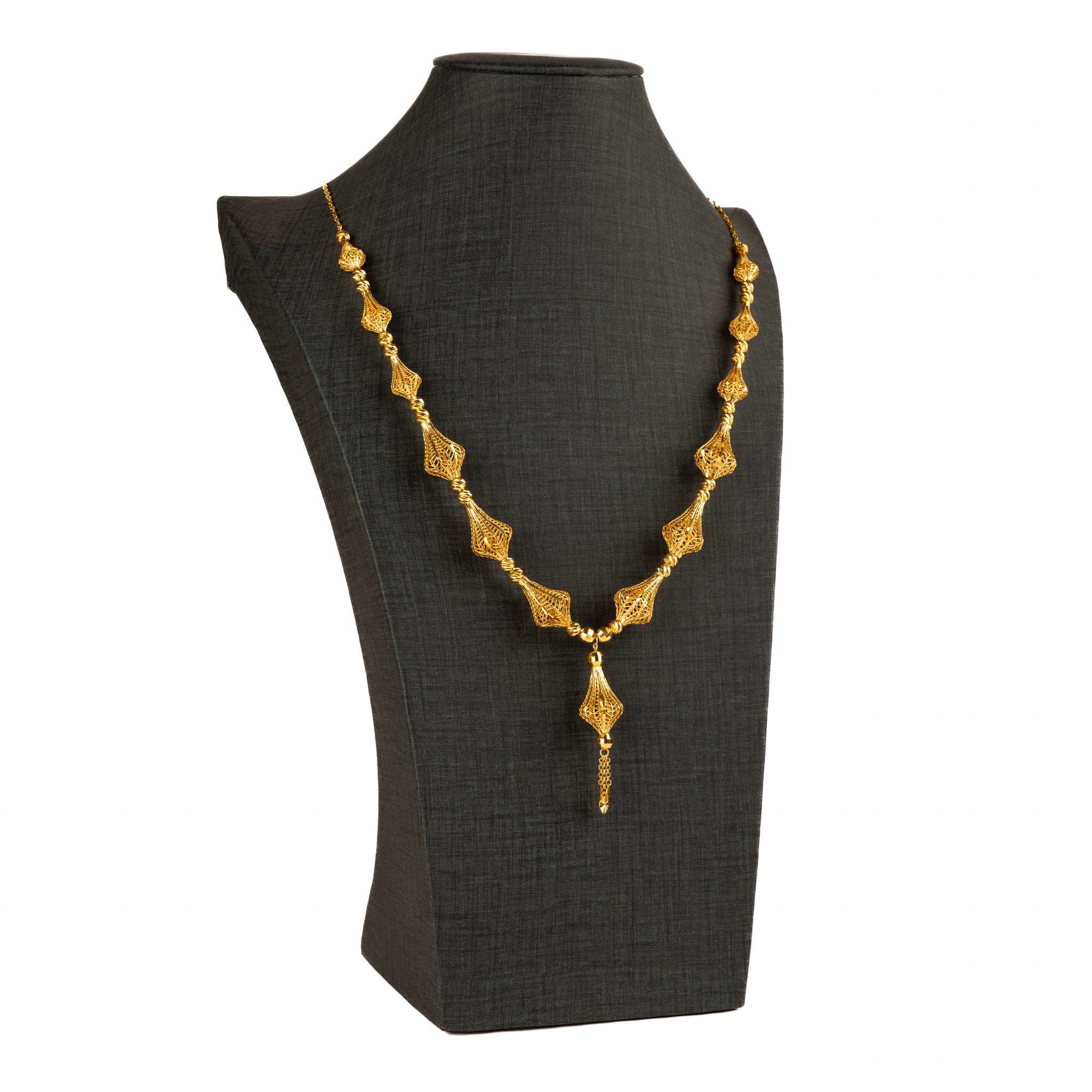 Beads Mala (D33) - Silver 925 & Gold Plated