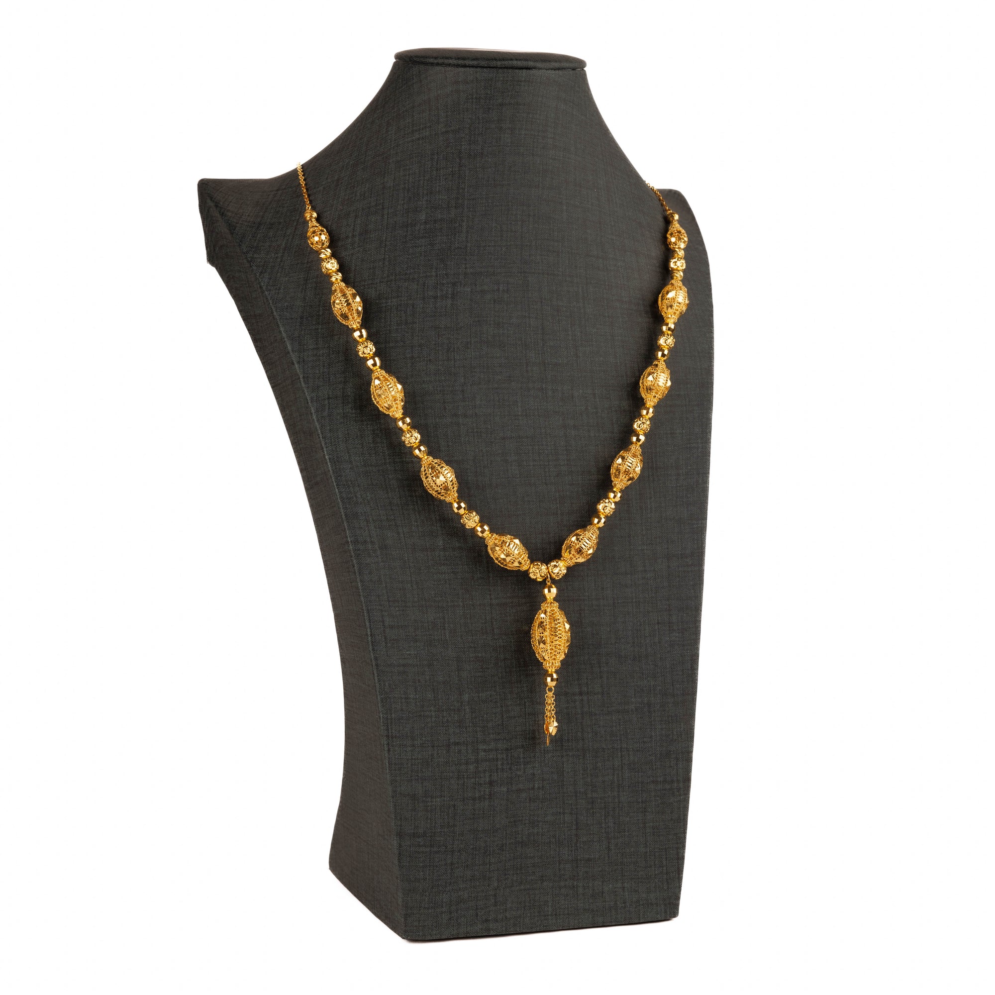 Beads Mala (D24) - Silver 925 & Gold Plated