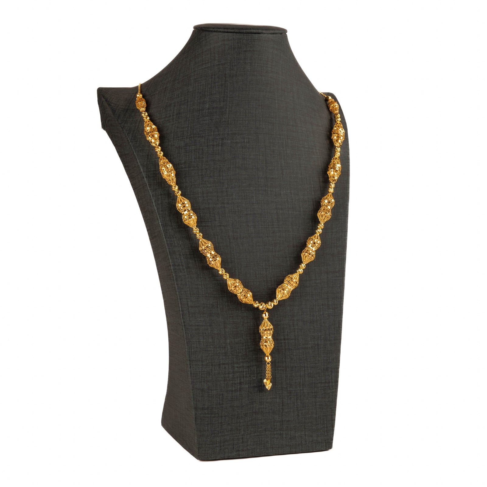 Beads Mala (D37) - Silver 925 & Gold Plated